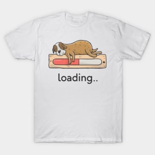 loading dog T-Shirt